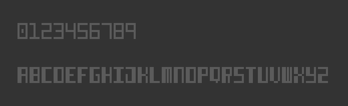Custom typeface designed for ONOFF typeface